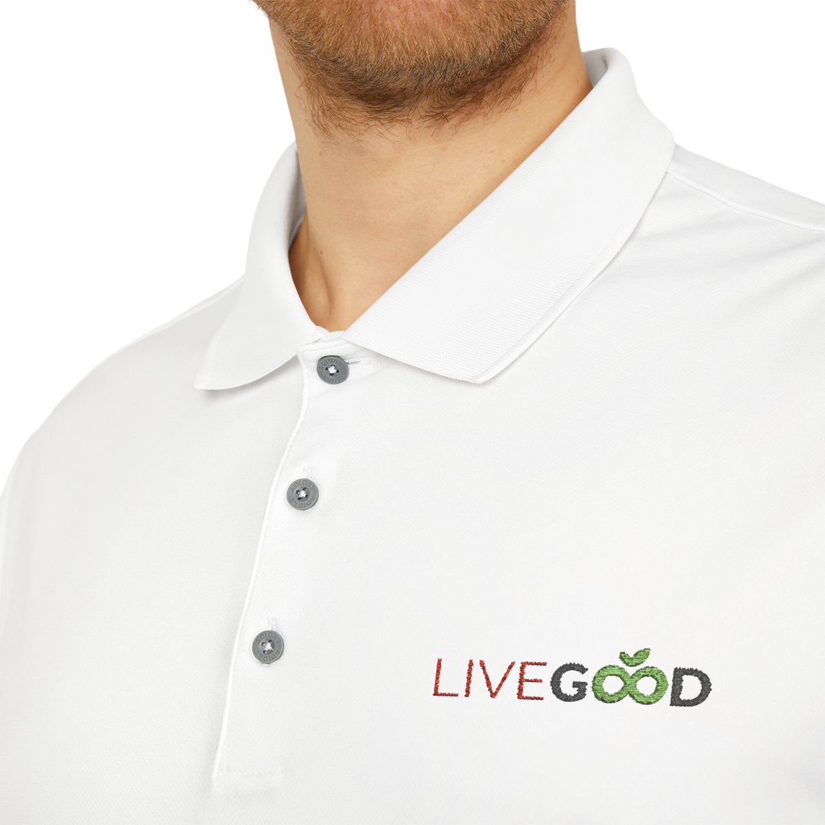 adidas Unisex Performance Polo LiveGood Embroidery