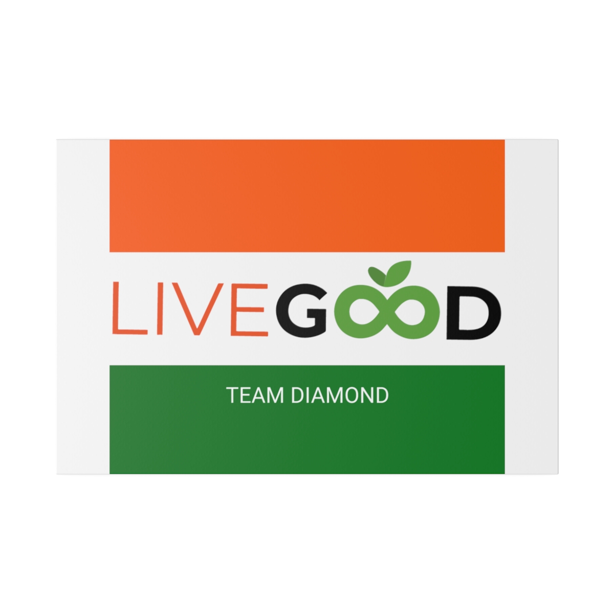 LiveGood Matte Canvas Stretched 0.75