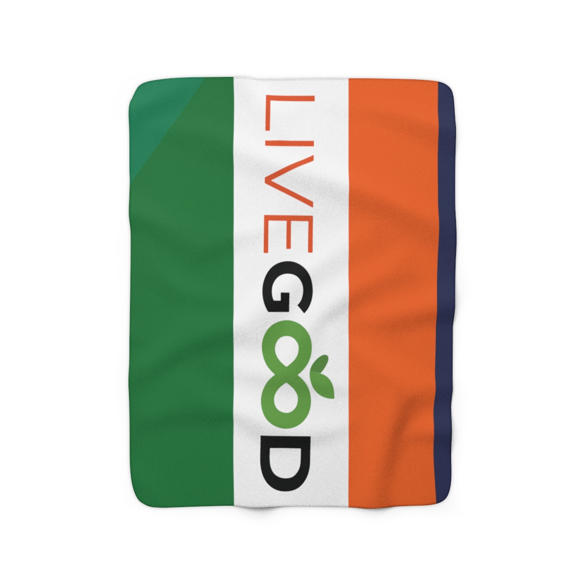 LiveGood Sherpa Fleece Blanket
