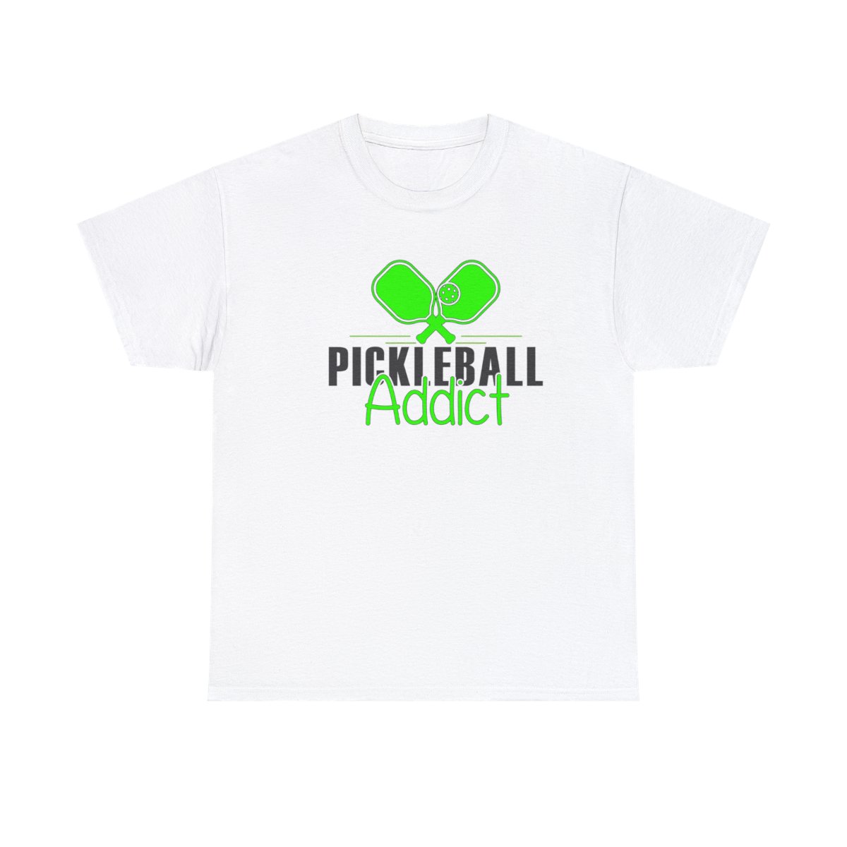 Pickleball Addict Cotton Tee